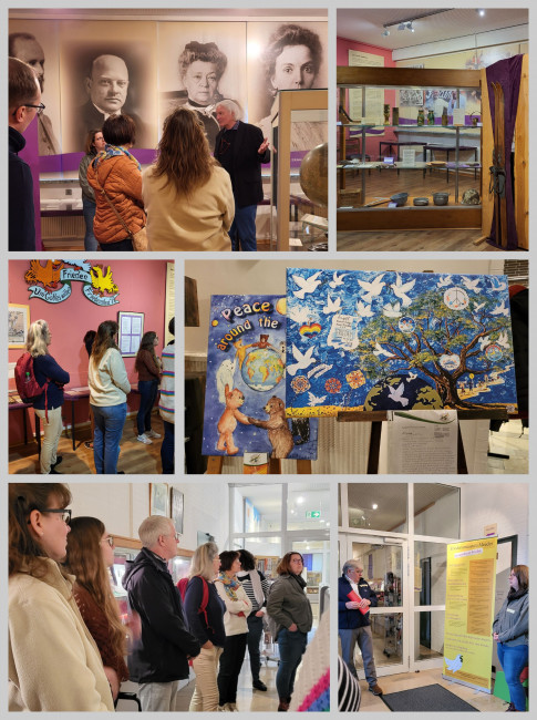 Besuch im Friedensmuseum Meeder