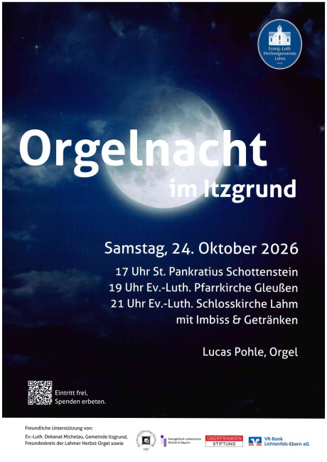Orgelnacht in der Pfarrei Itzgrund