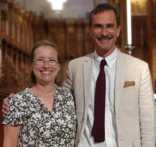 Dekanin Dr. Schorn und Dekan Dr. Müller