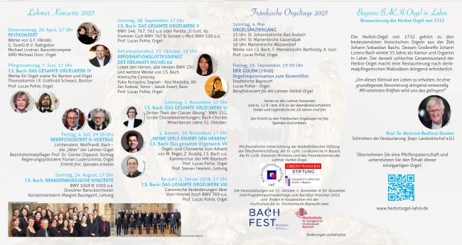 Flyer Lahmer Konzerte Seite 2
